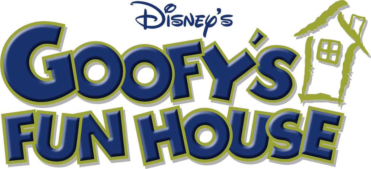 Disney's Goofy's Fun House logo for Playstation